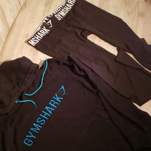 Gym Shark Large Hoodie and Large Leggings